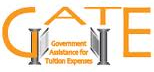 GATE - Government Assistance for Tuition Expenses